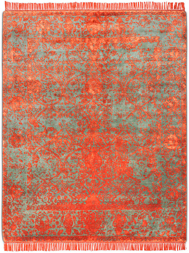 Эксклюзивный ковер ручной работы Rusty Red