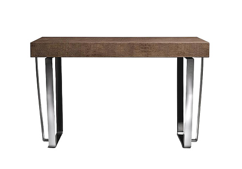 Небольшой кожаный письменный стол