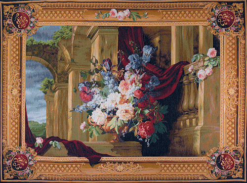 Гобелен Bouquet and Architecture