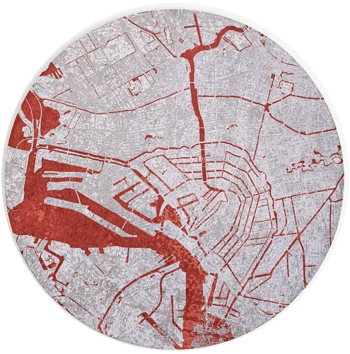 Ковер круглый Orange Cut