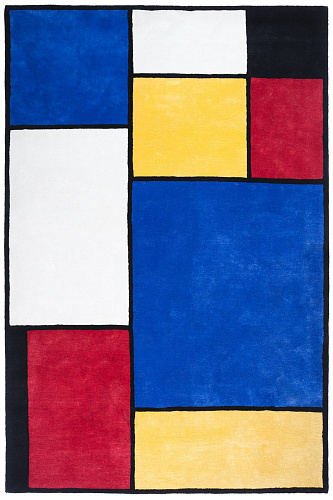 Круглый ковер эксклюзивный Италия Mondrian