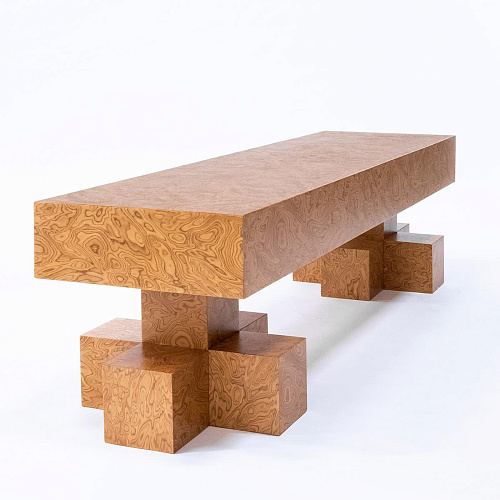 Итальянская банкетка из массива дерева