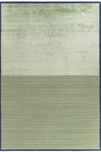 Ковер узелковый ручной работы Green Striped