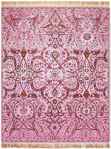 Элитный ковер ручной работы Heriz Pink