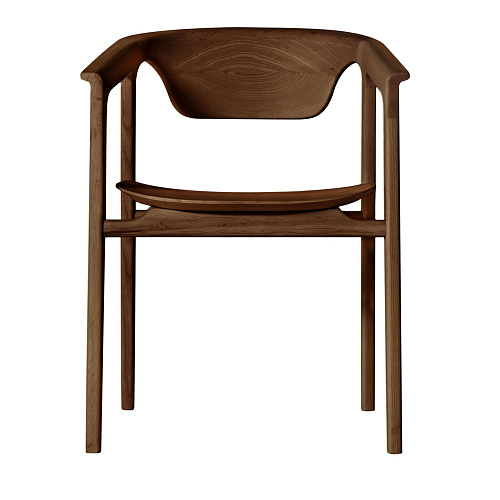 Стул из ясеня Duna Brown