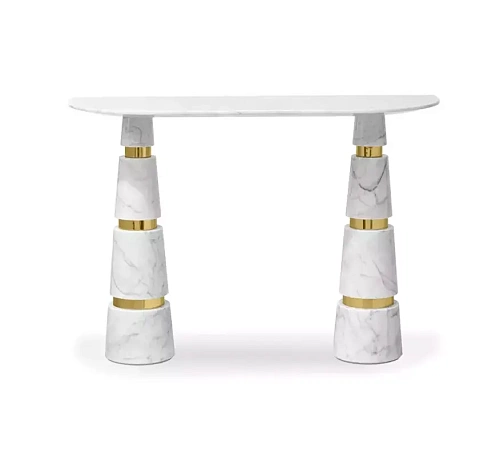 Консоль Avalanche Carrara Marble