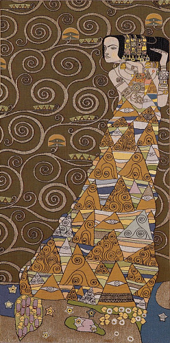 Гобелен Lady (Right), from Klimt Brown
