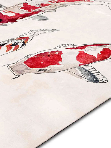 Оригинальный ковер Fish Original on White