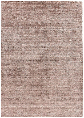 Однотонный ковер из бамбукового шелка Powder Bamboo Silk