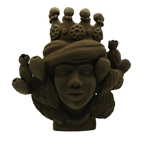Коричневая скульптура Moor's Head