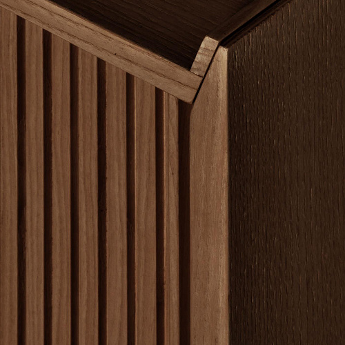 Тумба с двумя дверями Sipario Low Brown