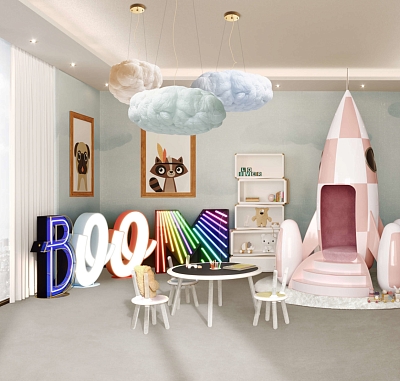 Декоративные детские светильники