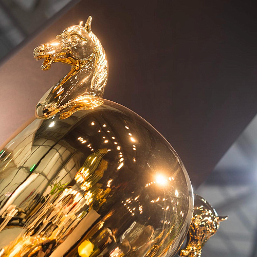 Ваза Horse Golden