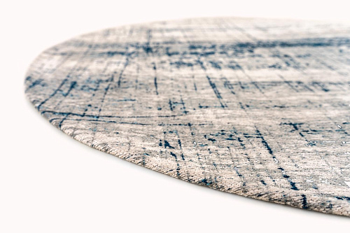 Круглый ковер Bronx Azurite