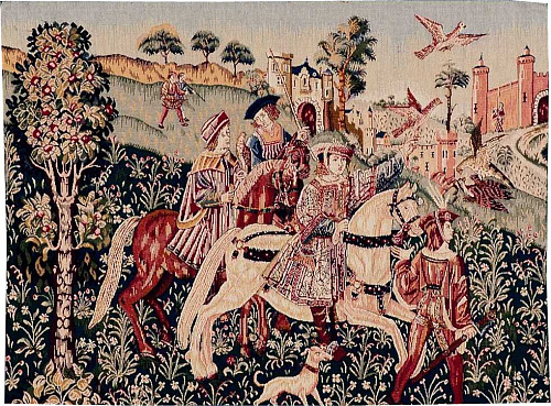 Гобелен Return from the Hunt without Border