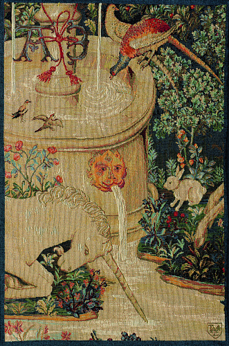 Гобелен Unicorn Fountain