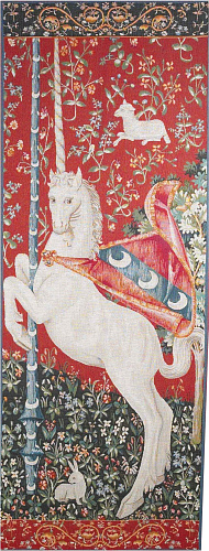 Гобелен Unicorn Door
