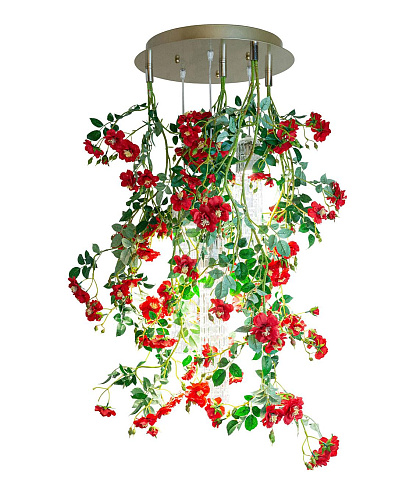 Малая люстра Red Roses