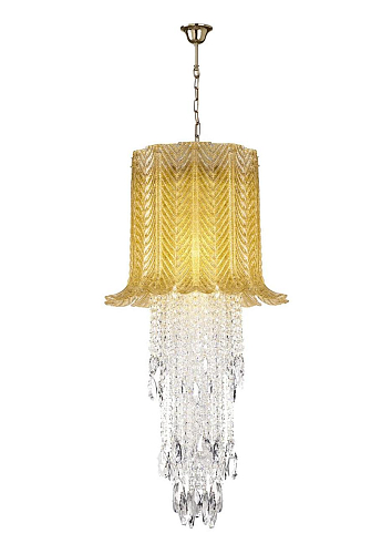 Люстра з листям Murano