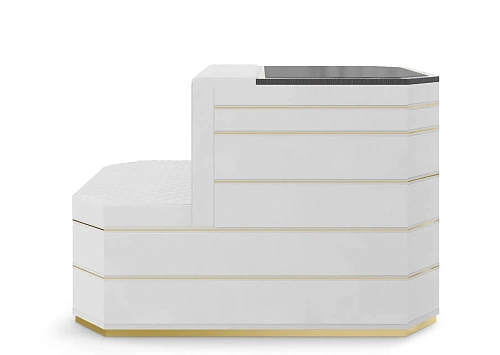 Гардеробный остров серый Cadence