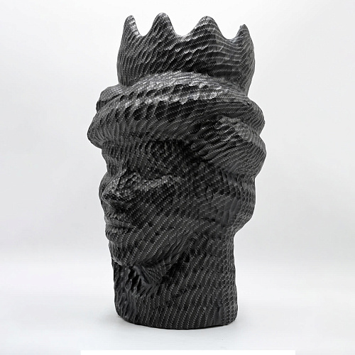 Серая скульптура Moor's Head