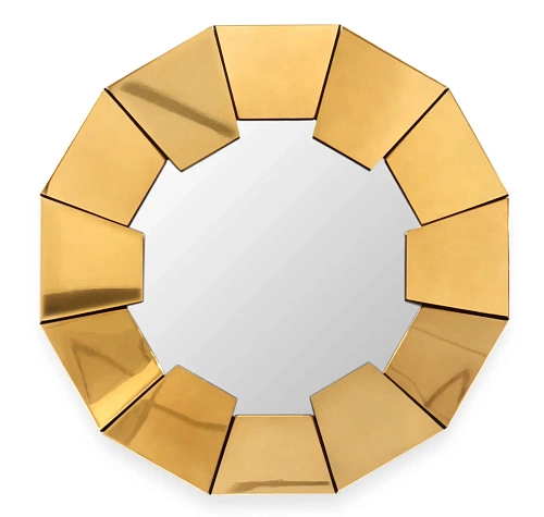 Зеркало золотого цвета Radiance