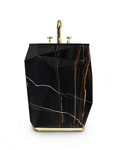 Раковина на пьедестале Jewel Faux Marble