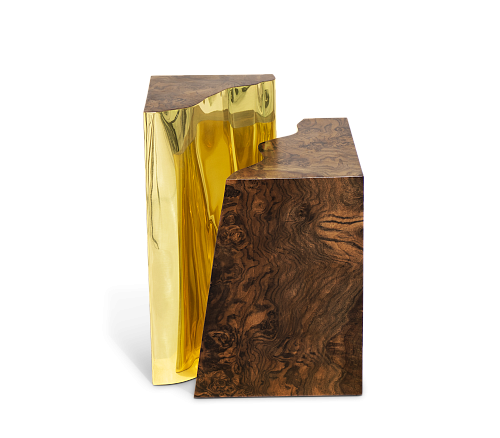 Приставной столик Fissure Walnut