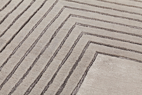 Ковер индийский ручной работы Beige Frame