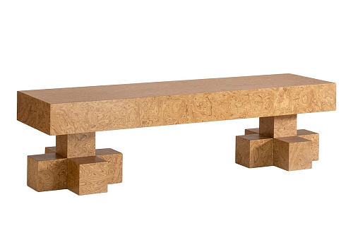 Итальянская банкетка из массива дерева