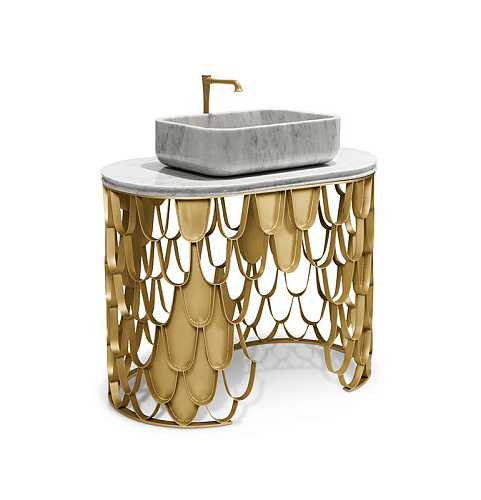 Одинарная тумба под раковину Carp